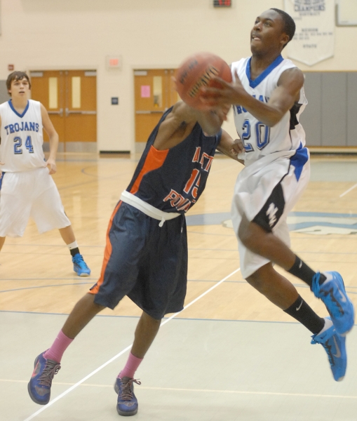 Boy's Basketball West Point at New Kent 2012 New Kent Charles City