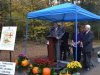 First Thanksgiving Marker Dedication Nov. 1, 2013
