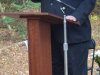 First Thanksgiving Marker Dedication Nov. 1, 2013
