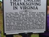 First Thanksgiving Marker Dedication Nov. 1, 2013