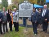 First Thanksgiving Marker Dedication Nov. 1, 2013