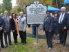 First Thanksgiving Marker Dedication Nov. 1, 2013