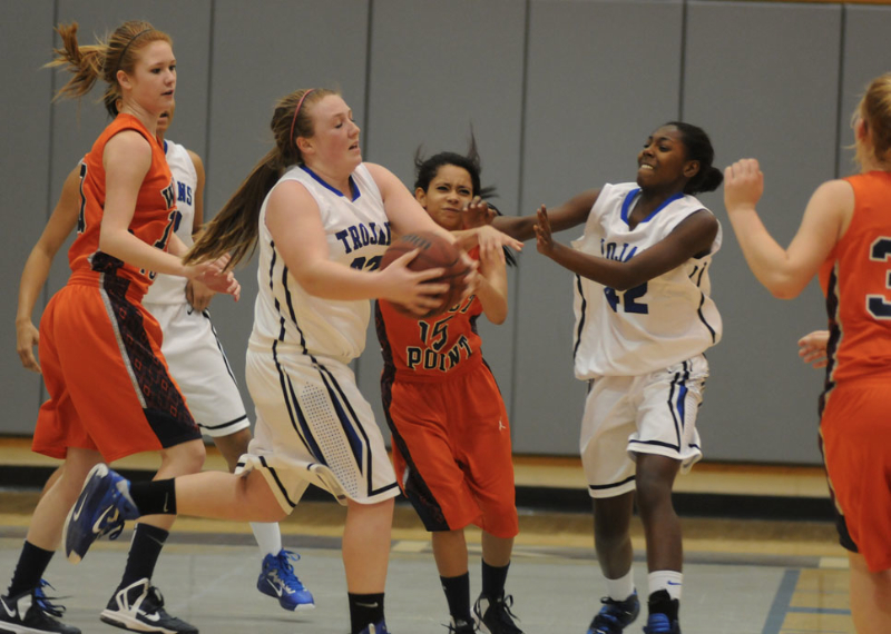 Girls' Basketball West Point at New Kent 2013 New Kent Charles