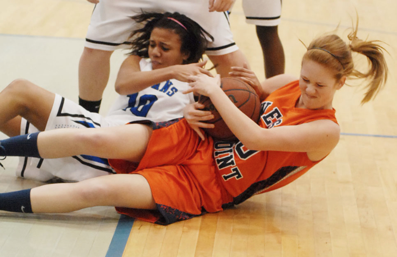 Girls' Basketball West Point at New Kent 2013 New Kent Charles