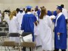 New Kent High School Graduation 2014- Pre-graduation and grand entry