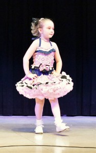 Kenley Jefferson moved the audience’s feet with her clogging to “Cotton Eyed Joe” to earn first place in the primary division.