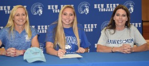 Zorey Sargent will plunge into the waters at Chowan University to compete for the swimming and diving team.