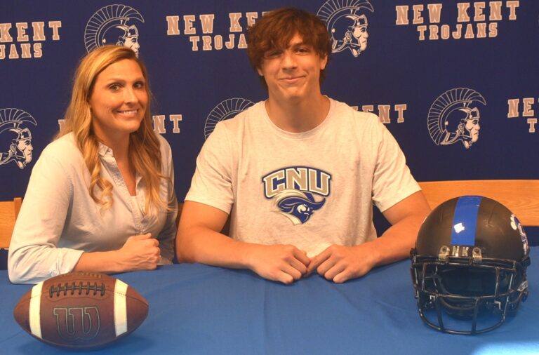 Spring sports signing day at New Kent High School New Kent Charles