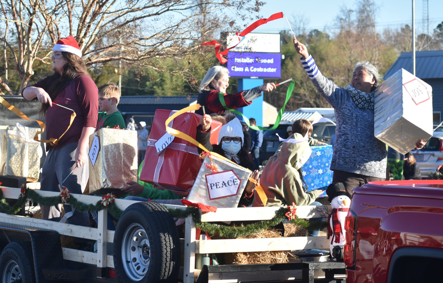 Twelfth annual Providence Christmas parade New Kent Charles