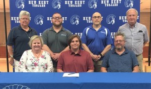 Buddy Whitecotton will grapple on the mat for a few more years as a member of the Southwest Virginia Community College squad.